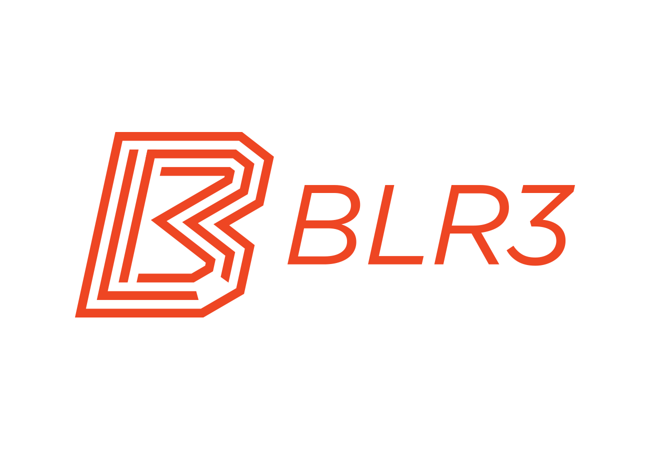 BLR3 Logo, designed by Query Creative in the Hudson Valley
