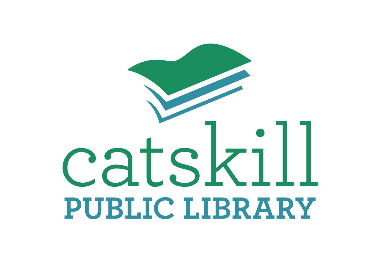 Catskill Public Library Logo, designed by Query Creative in the Hudson Valley