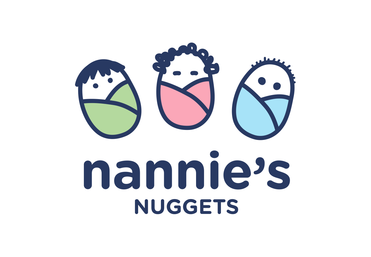 Nannies Nuggets Logo, designed by Query Creative in the Hudson Valley