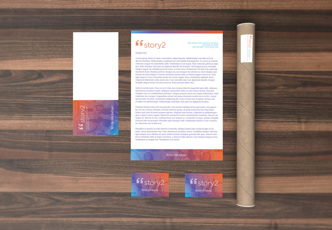 Story2 Stationery, designed by Query Creative in the Hudson Valley